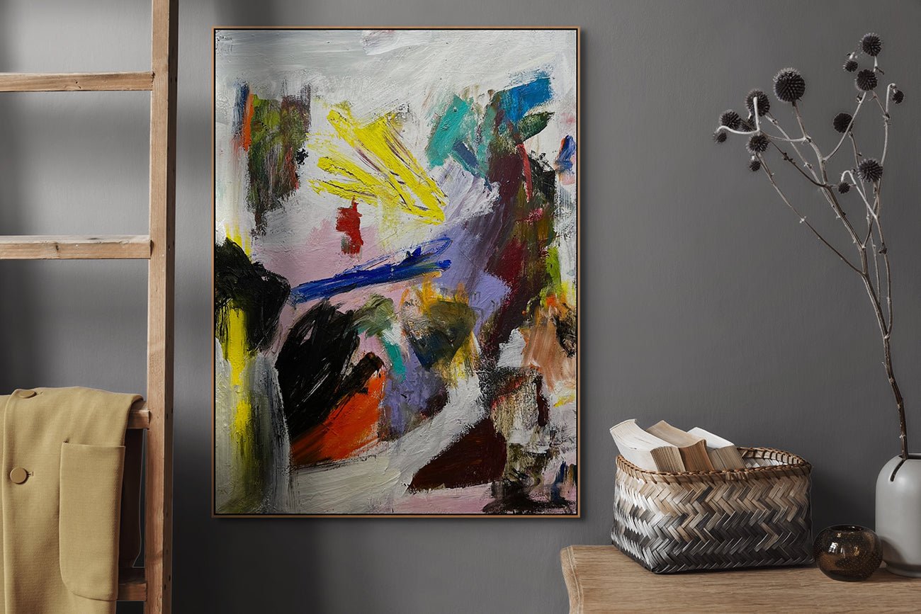 Clay Pigeons - Tommaso Fattovich - Abstract Painting - Ideelart