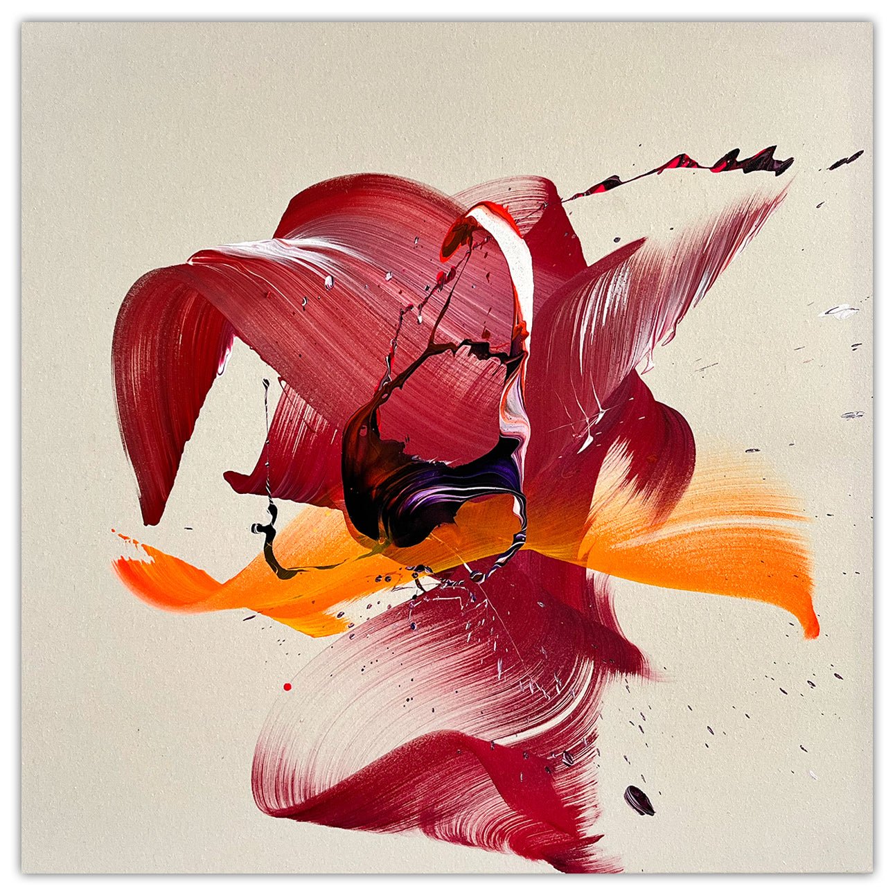 See You Blossom - Nikolaos Schizas - Abstract Painting - Ideelart