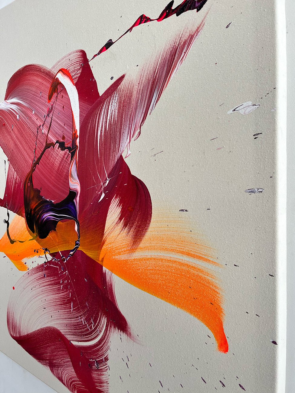 See You Blossom - Nikolaos Schizas - Abstract Painting - Ideelart