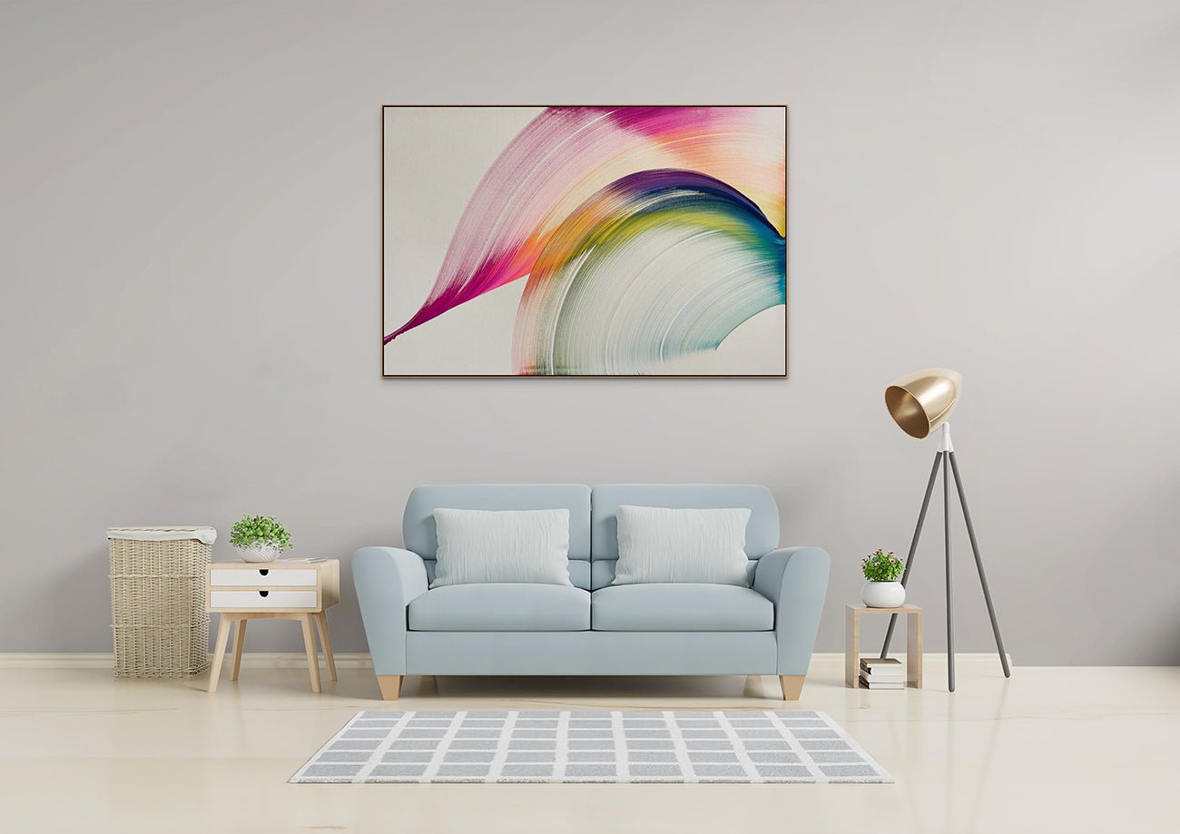 Eventually - Nikolaos Schizas - Abstract Painting - Ideelart