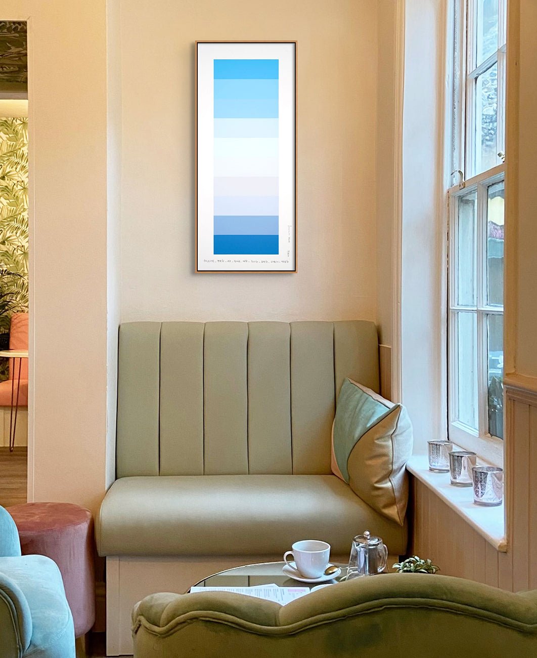 Emotional Color Chart 170 - Kyong Lee - Abstract Painting - Ideelart