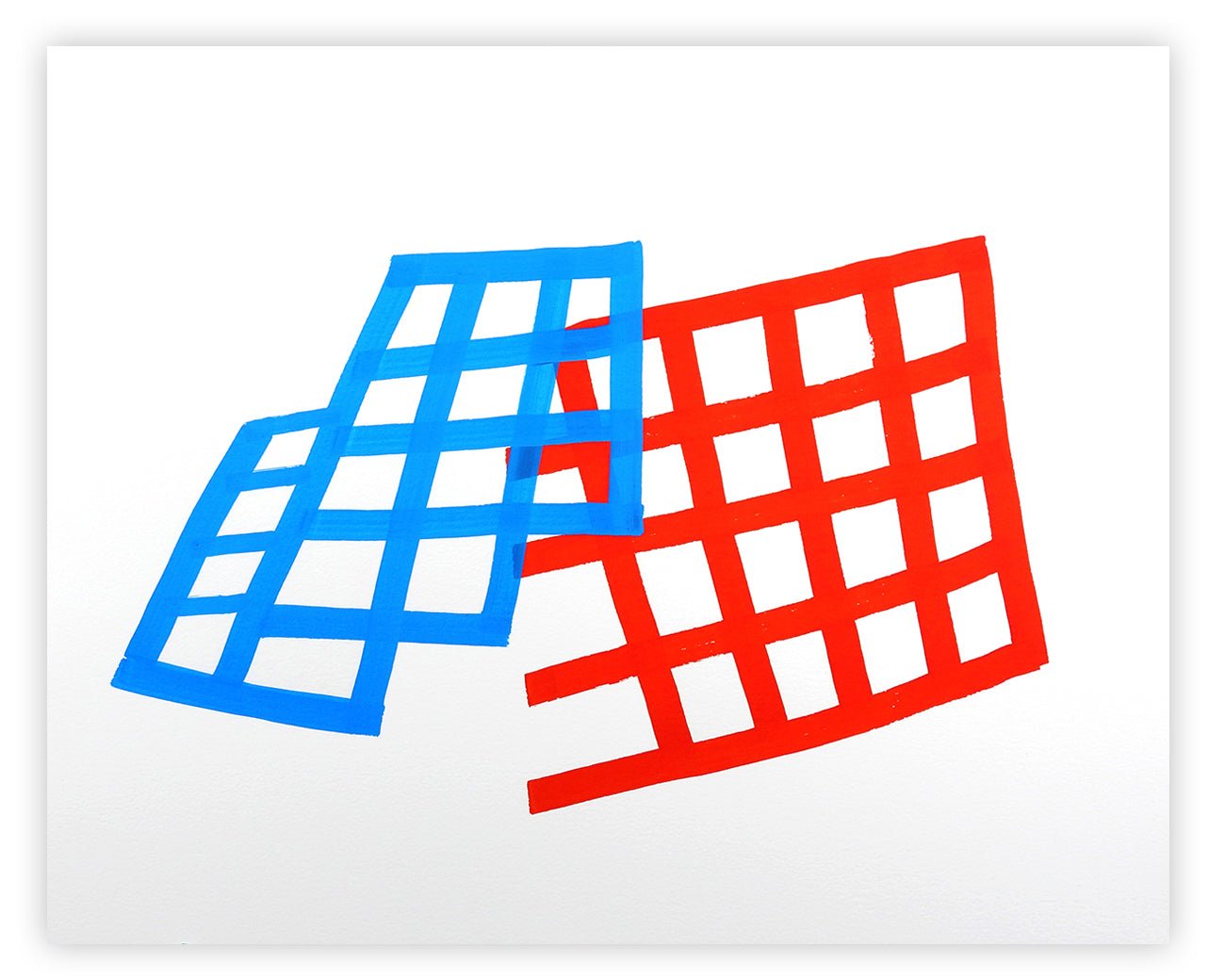 Lattice 1 - Martina Nehrling - Abstract Painting - Ideelart