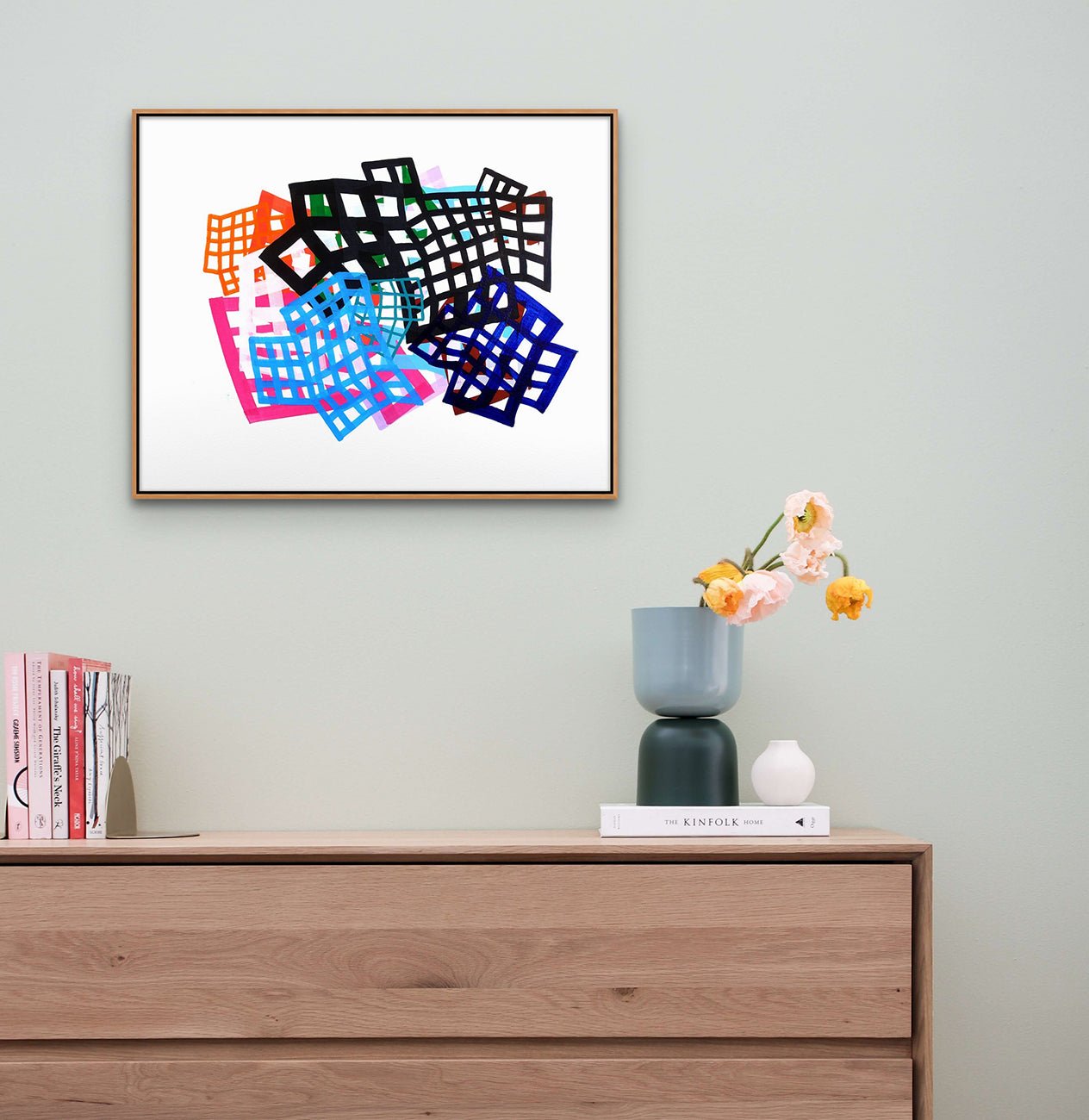 Lattice 5 - Martina Nehrling - Abstract Painting - Ideelart