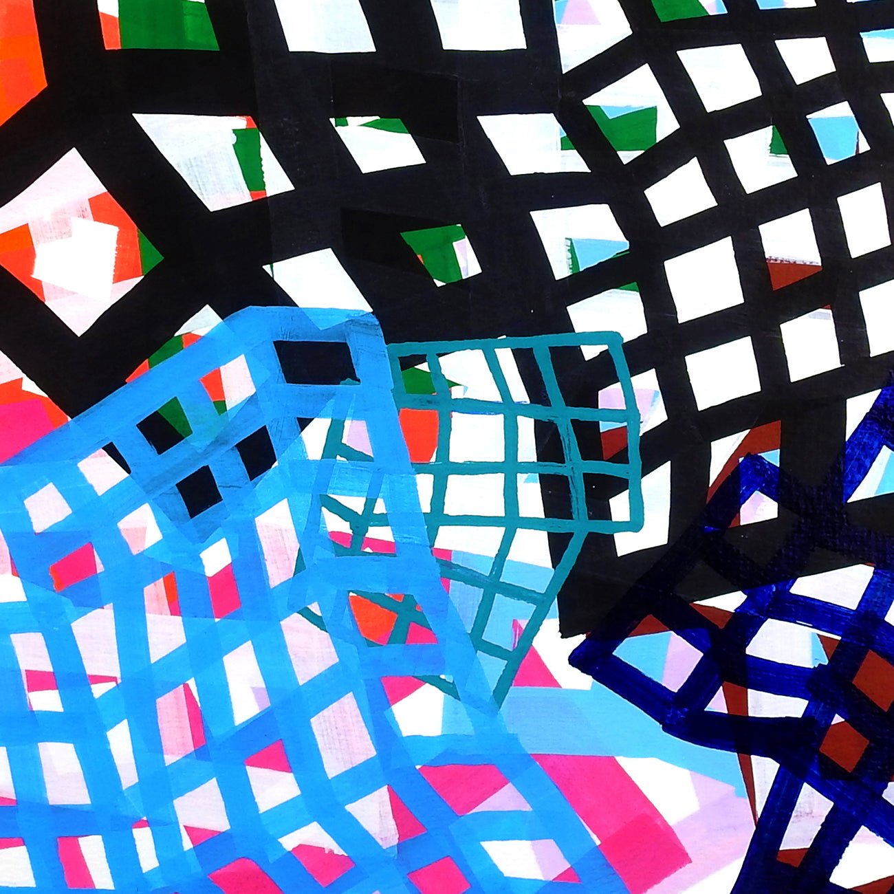 Lattice 5 - Martina Nehrling - Abstract Painting - Ideelart