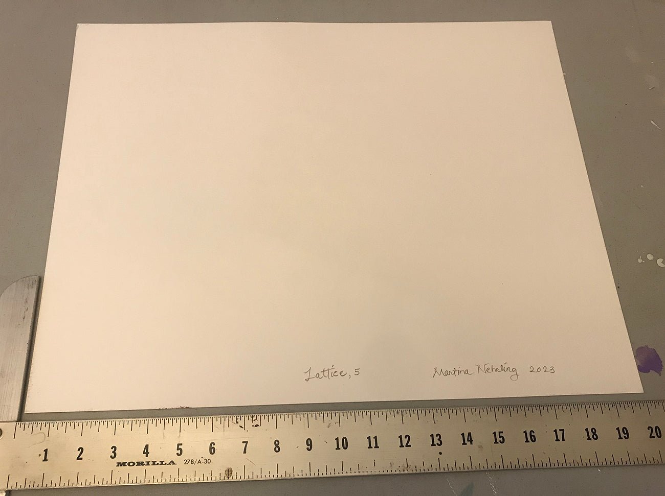 Lattice 5 - Martina Nehrling - Abstract Painting - Ideelart