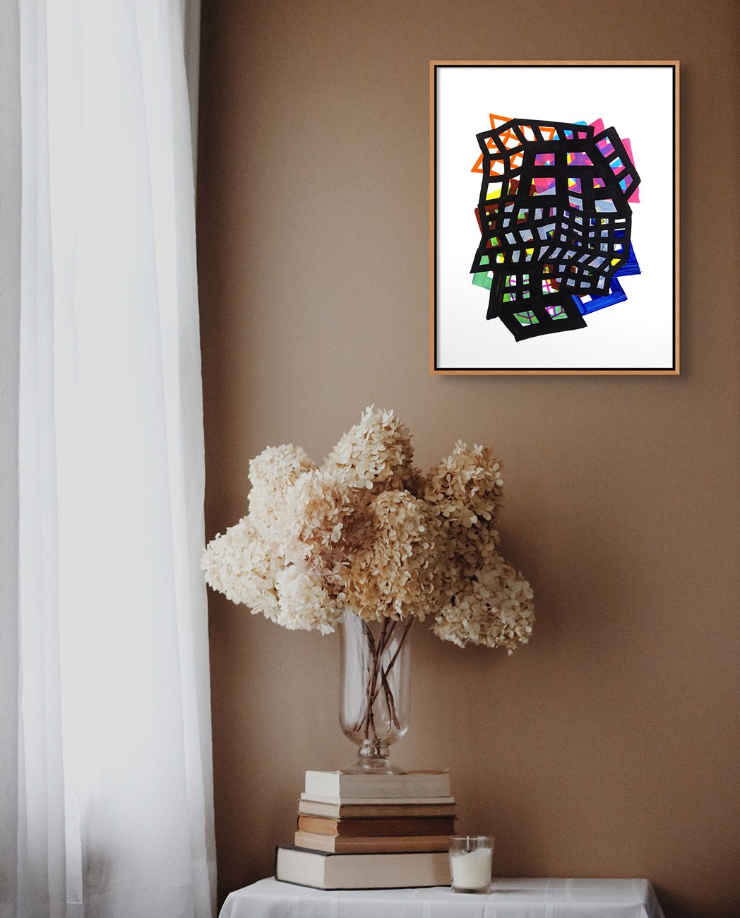 Lattice 8 - Martina Nehrling - Abstract Painting - Ideelart