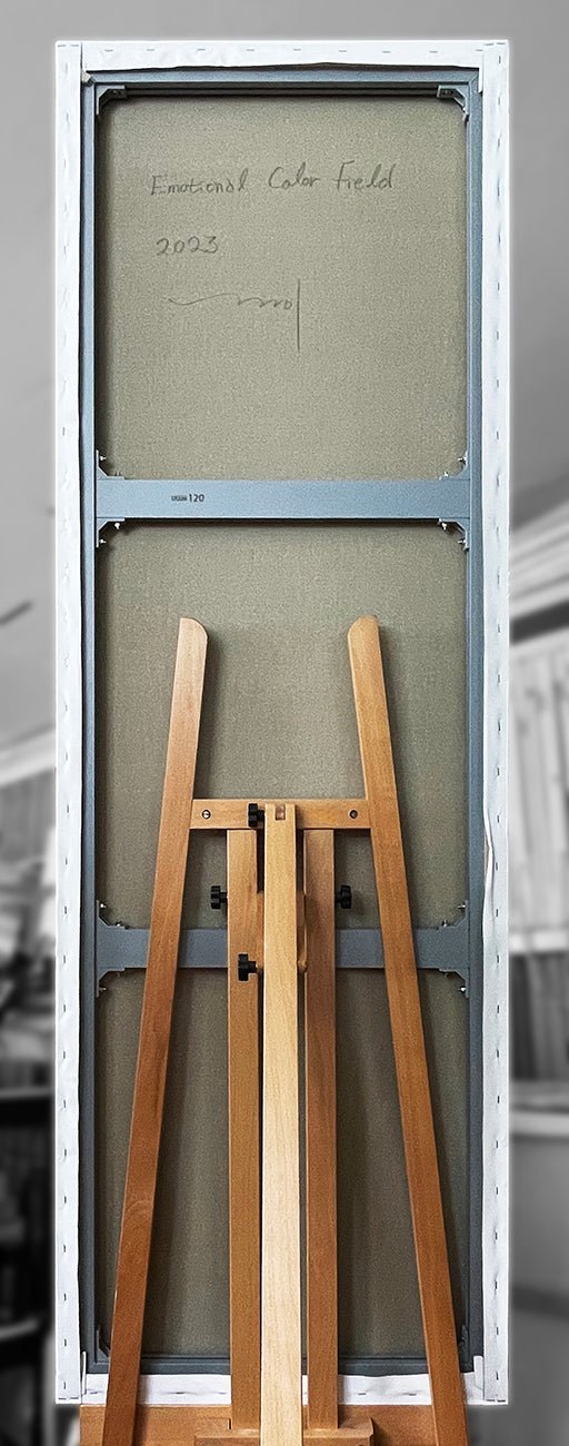 Emotional Color Field 6 - Kyong Lee - Abstract Painting - Ideelart