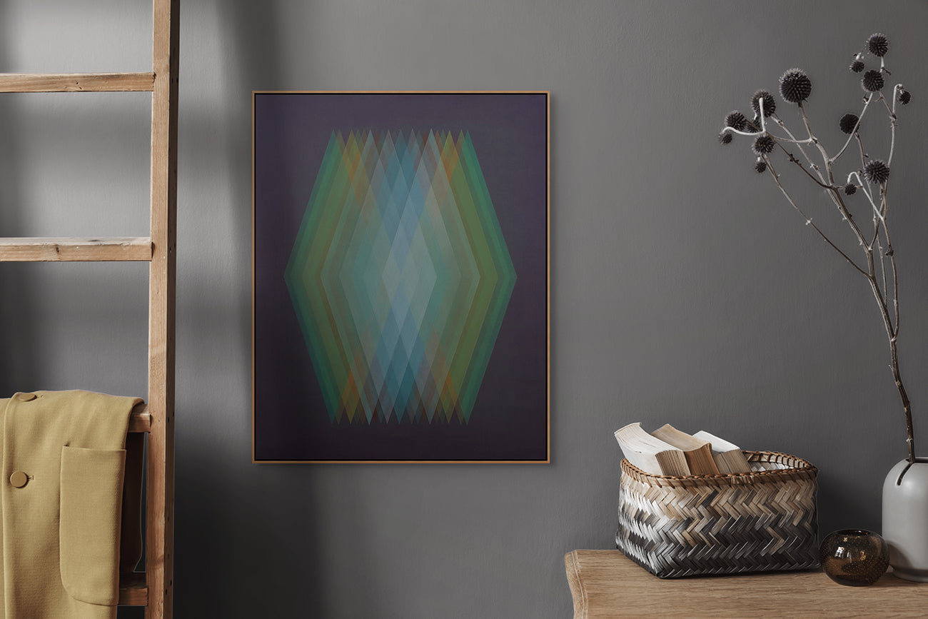 Prism (Cyan-Orange-Green)