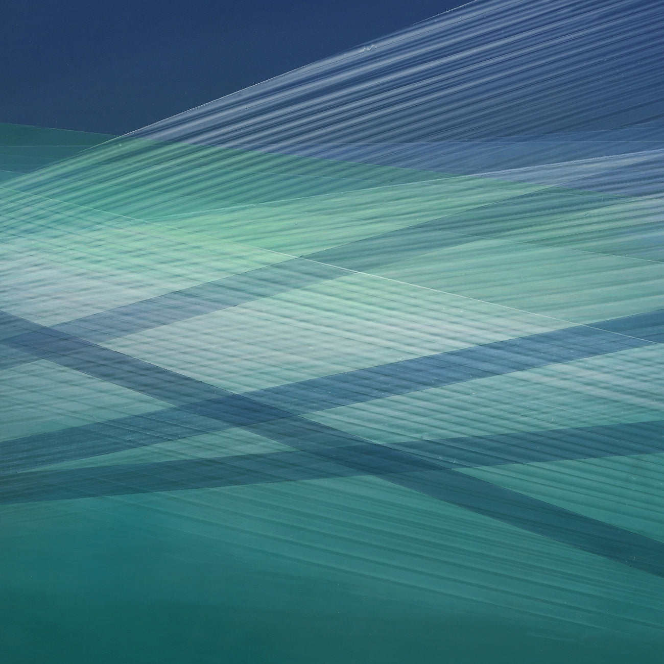Seascape (Indigo-Turquoise Green)