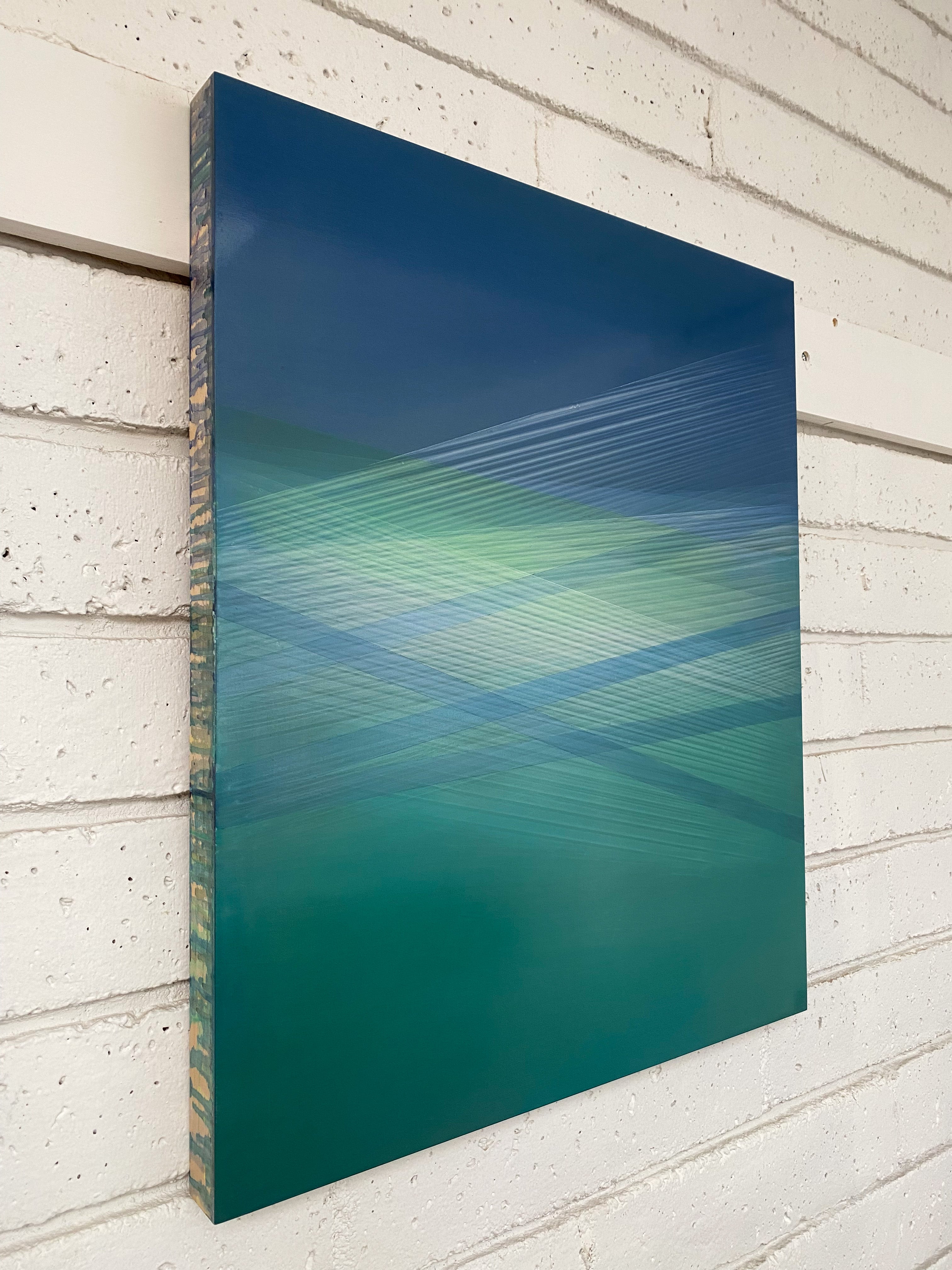 Seascape (Indigo-Turquoise Green)