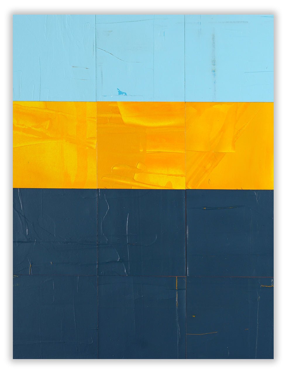 Medium Cool - Matthew Langley - Abstract Painting - Ideelart