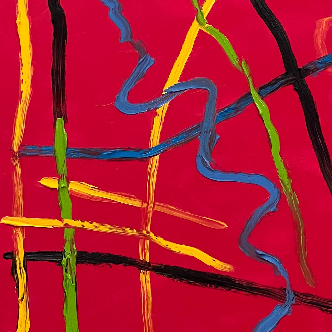 Burnt Offerings - Dana Gordon - Abstract Painting - Ideelart