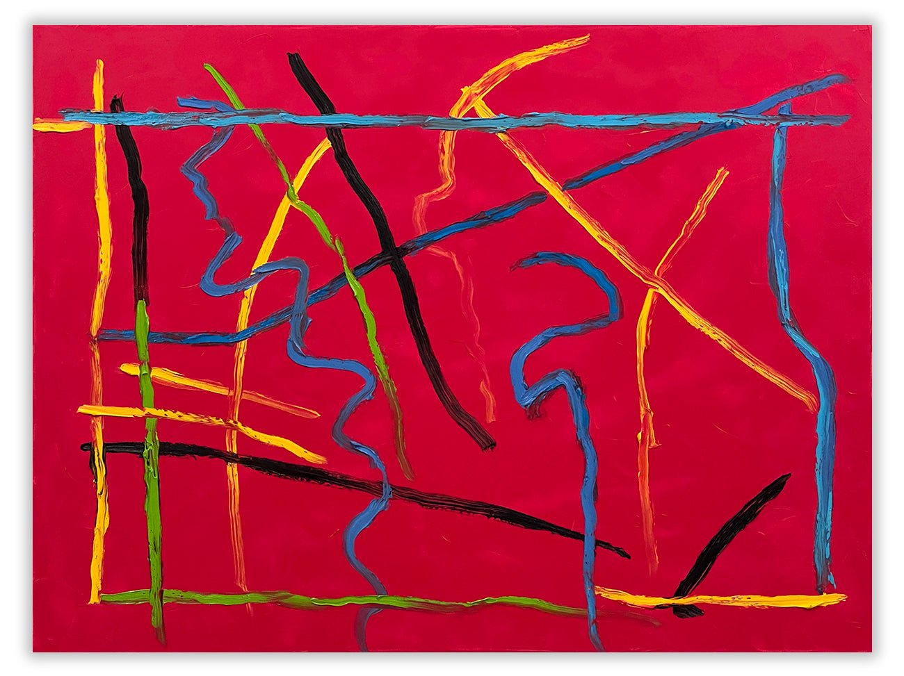 Burnt Offerings - Dana Gordon - Abstract Painting - Ideelart