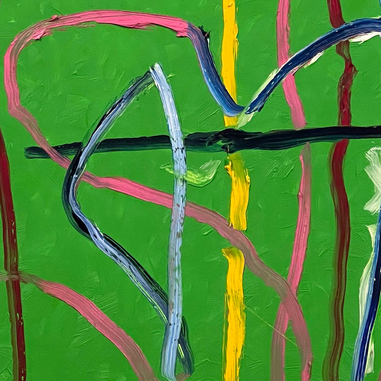 Green City - Dana Gordon - Abstract Painting - Ideelart