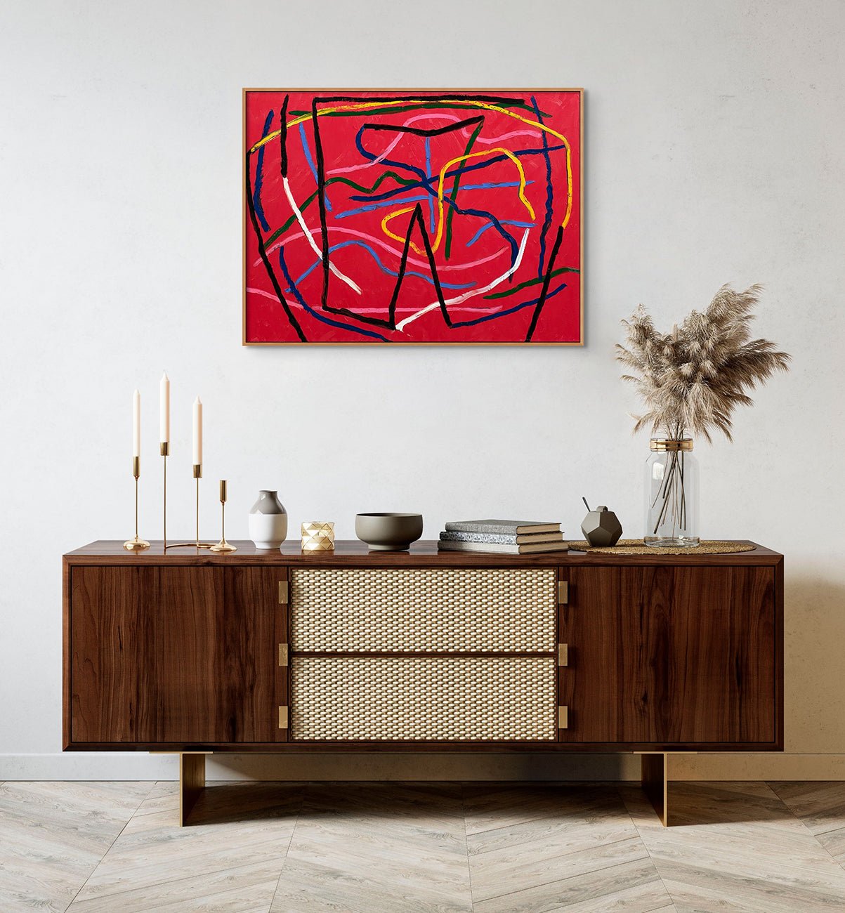 Manouche Riff - Dana Gordon - Abstract Painting - Ideelart