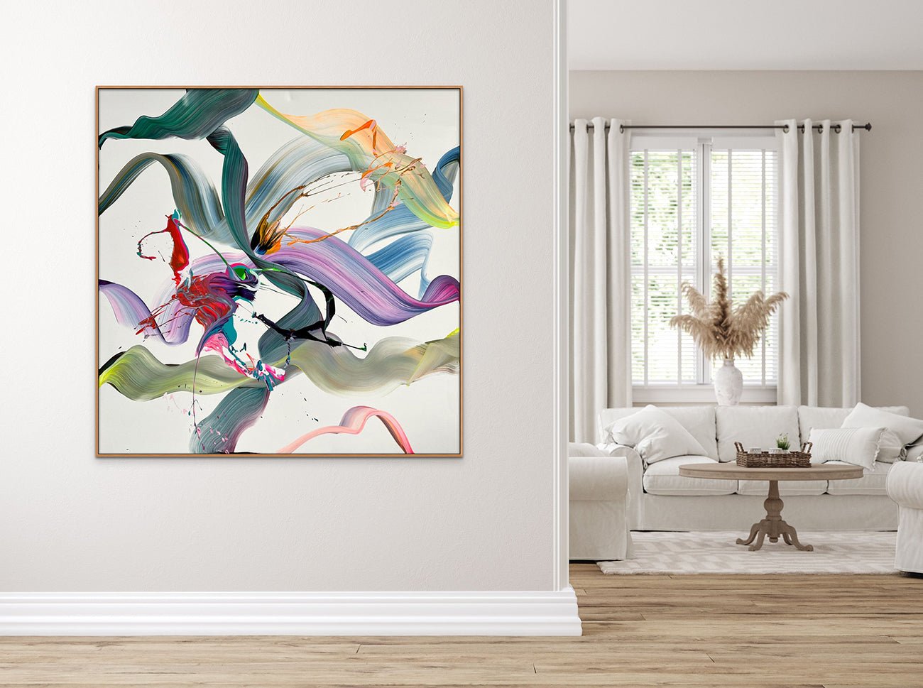 Surreal Paths - Nikolaos Schizas - Abstract Painting - Ideelart