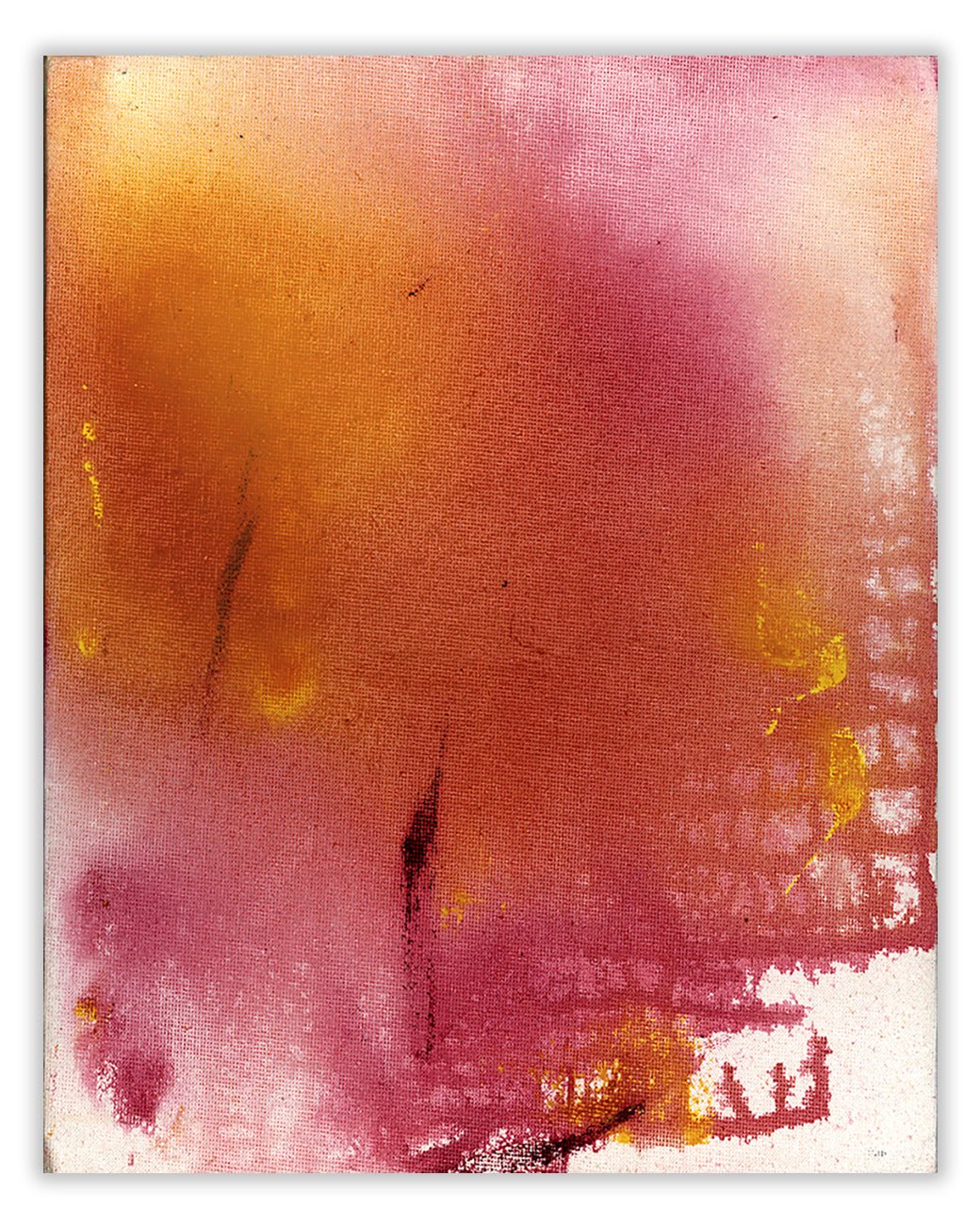 Transitory Poem 5 - Yari Ostovany - Abstract Painting - Ideelart