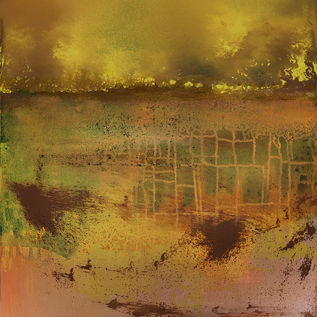 Daedalus (Plan For The Labyrinth) 2 - Yari Ostovany - Abstract Painting - Ideelart