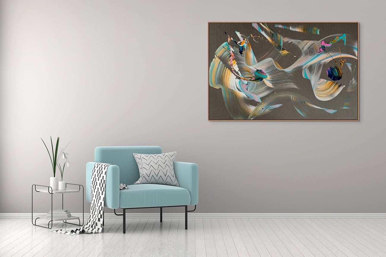 Two Days After - Nikolaos Schizas - Abstract Painting - Ideelart