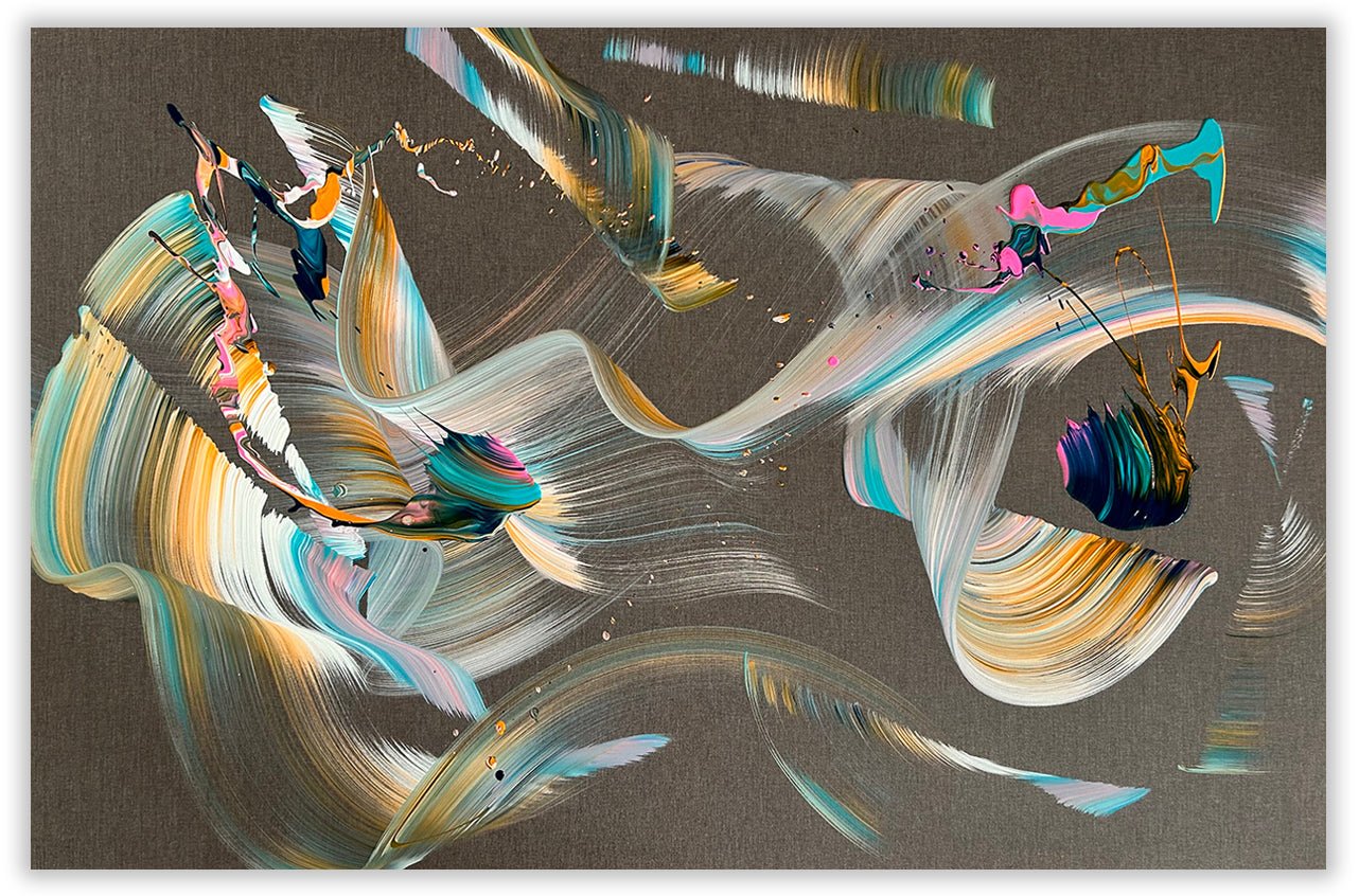 Two Days After - Nikolaos Schizas - Abstract Painting - Ideelart