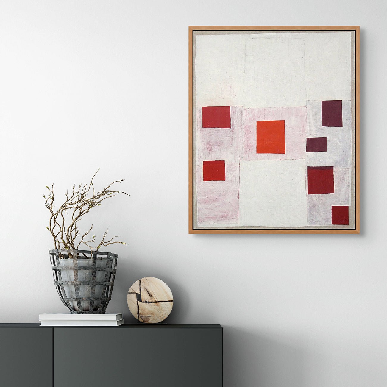 Then & Now - Jean Feinberg - Abstract Painting - Ideelart