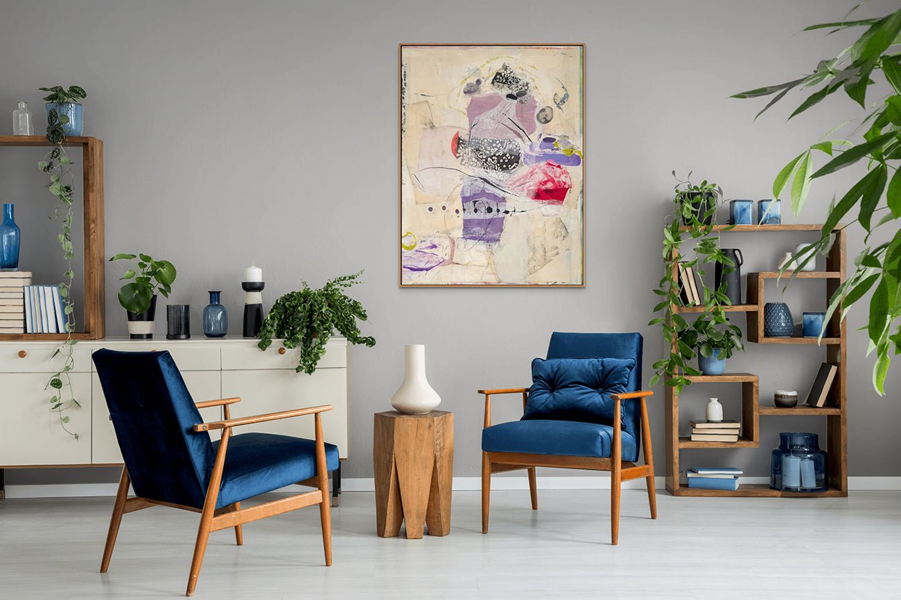 Anything You Lose Comes Round in a Different Form - Tracey Adams - Abstract Painting - Ideelart