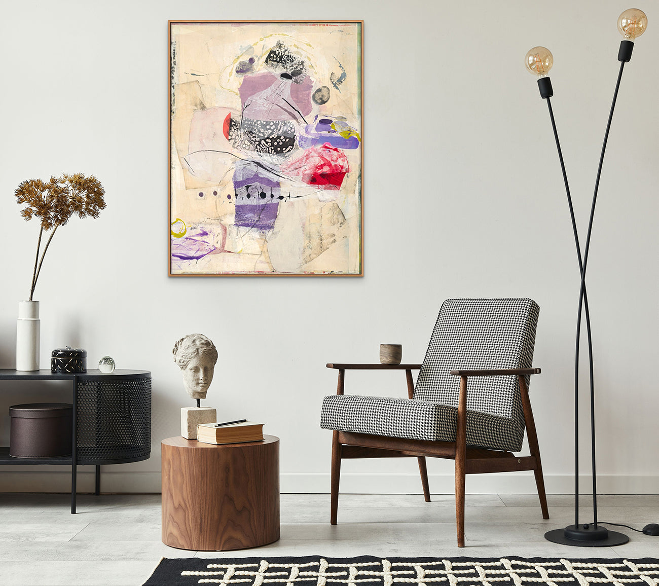 Anything You Lose Comes Round in a Different Form - Tracey Adams - Abstract Painting - Ideelart
