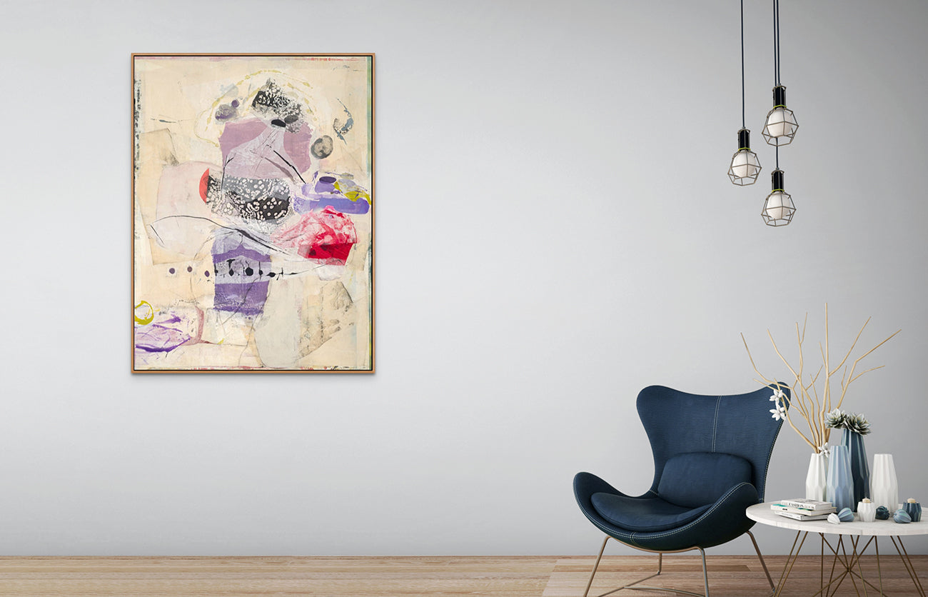 Anything You Lose Comes Round in a Different Form - Tracey Adams - Abstract Painting - Ideelart