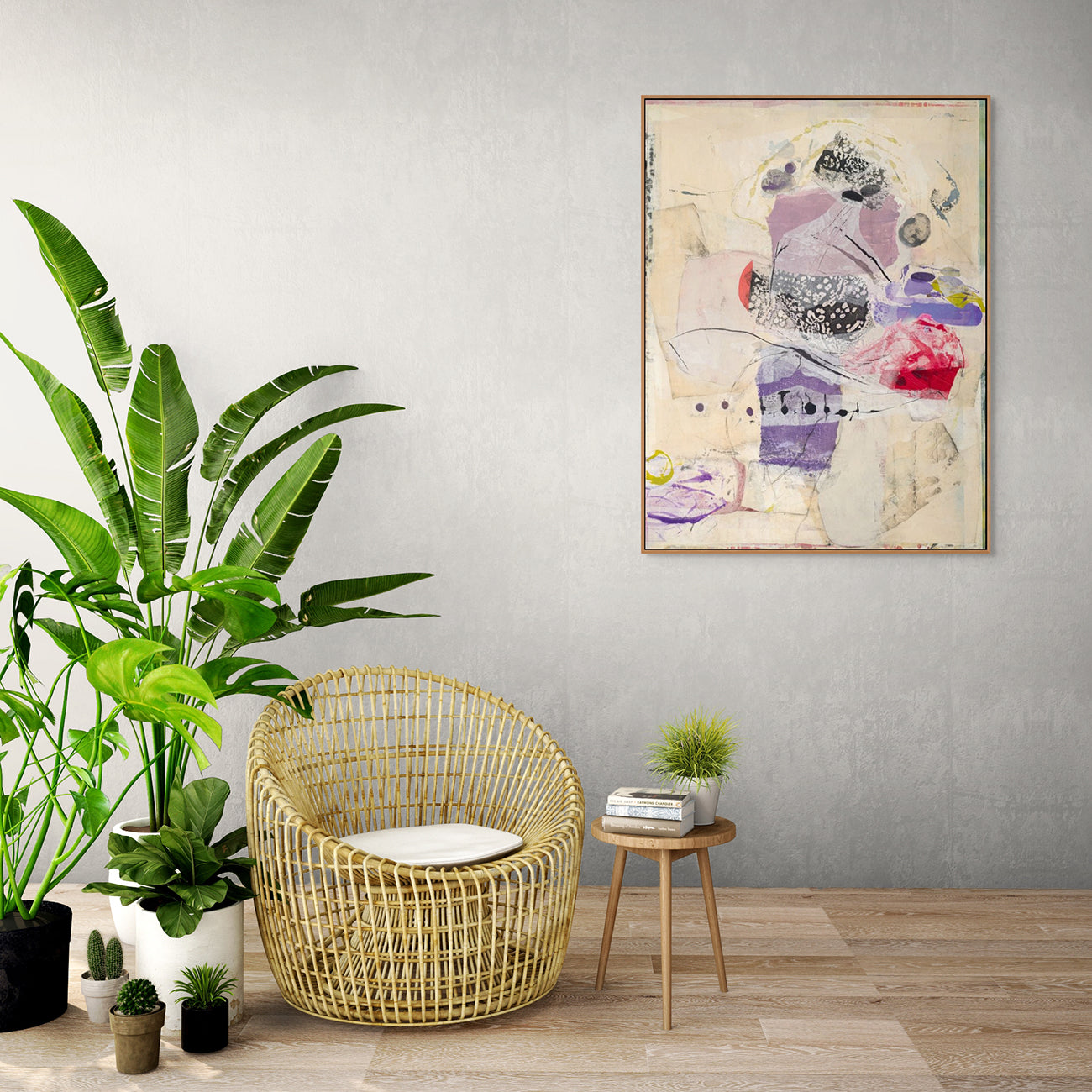 Anything You Lose Comes Round in a Different Form - Tracey Adams - Abstract Painting - Ideelart