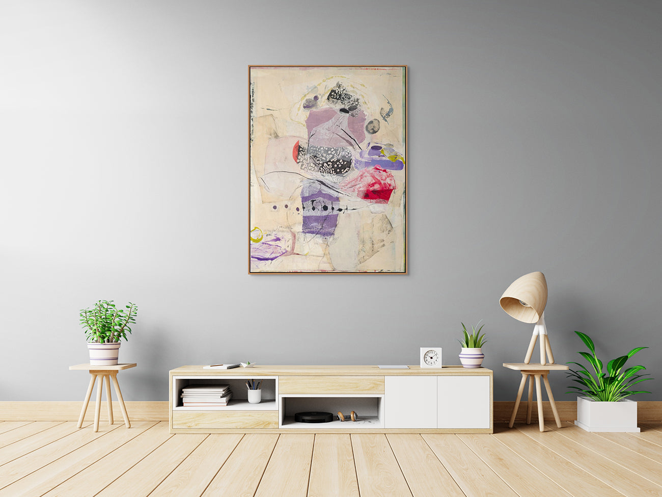 Anything You Lose Comes Round in a Different Form - Tracey Adams - Abstract Painting - Ideelart