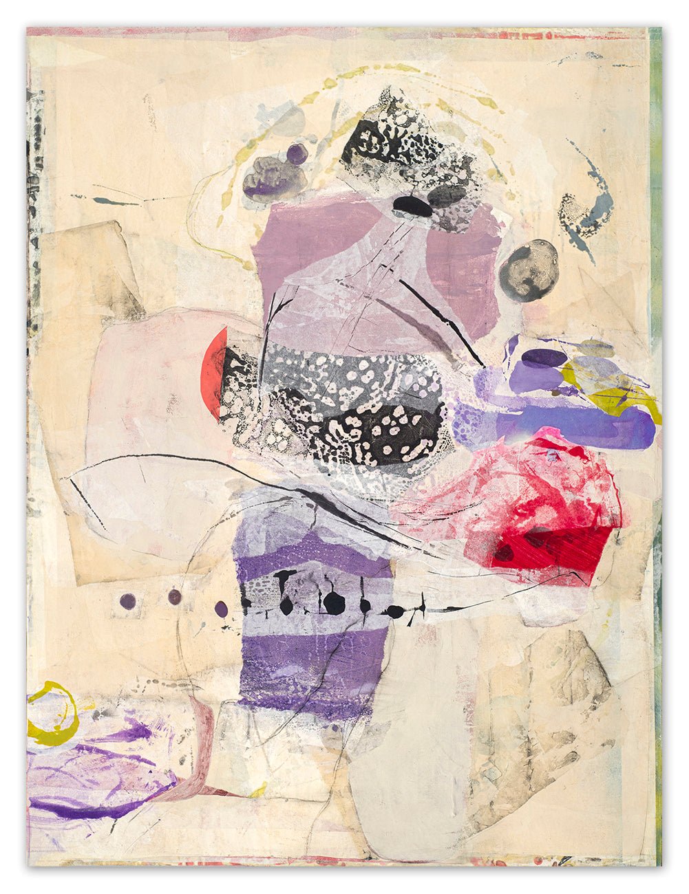 Anything You Lose Comes Round in a Different Form - Tracey Adams - Abstract Painting - Ideelart