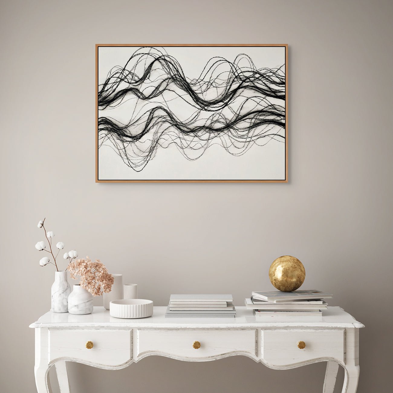 Repertory 2 - Margaret Neill - Abstract Drawing - Ideelart