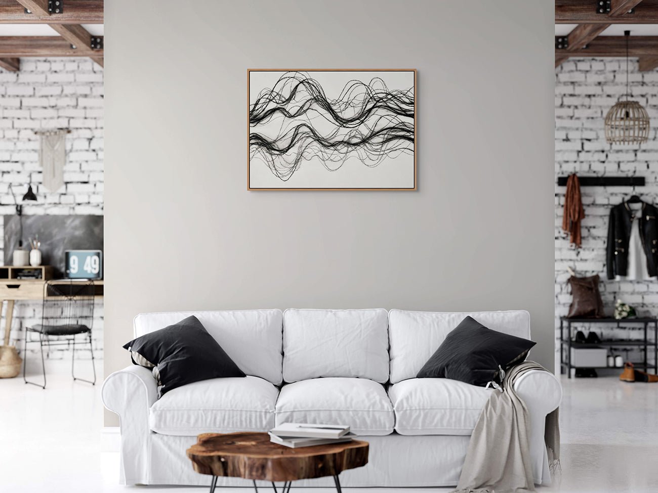 Repertory 2 - Margaret Neill - Abstract Drawing - Ideelart