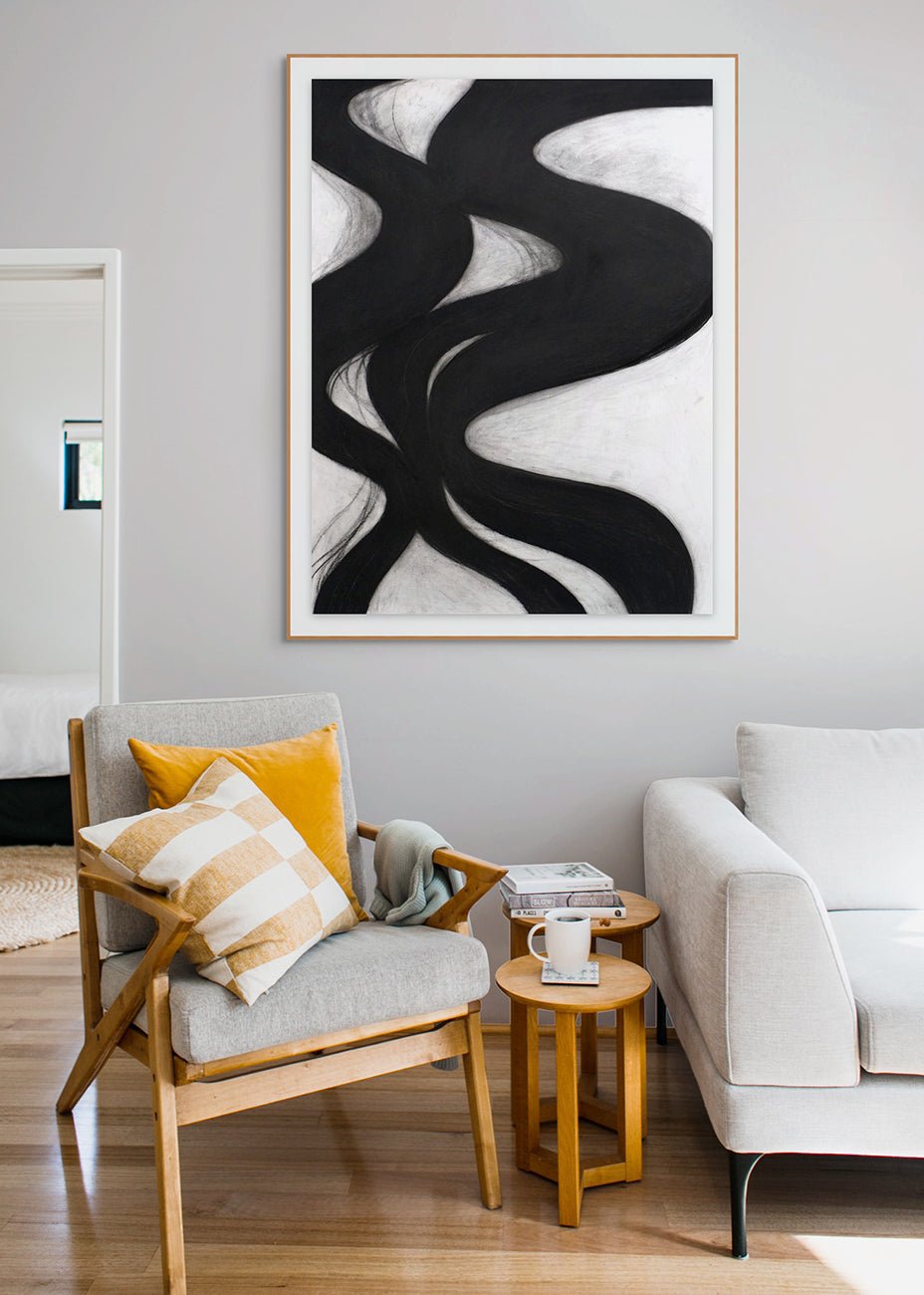 Dovetail 5 - Margaret Neill - Abstract Drawing - Ideelart