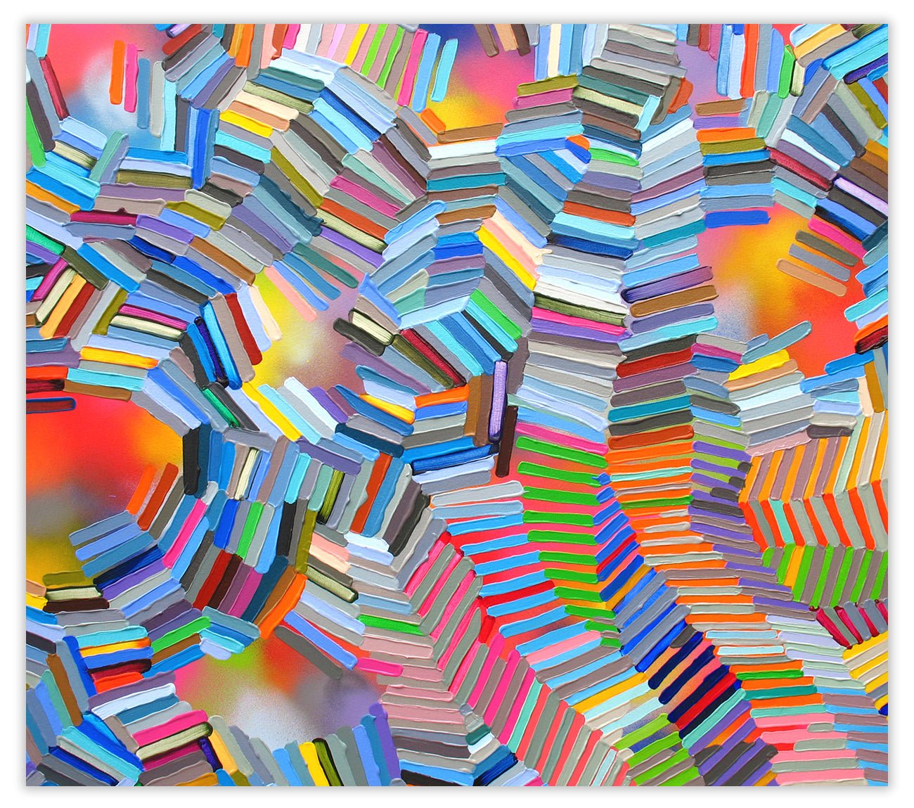 Negotiation 1 - Martina Nehrling - Abstract Painting - Ideelart