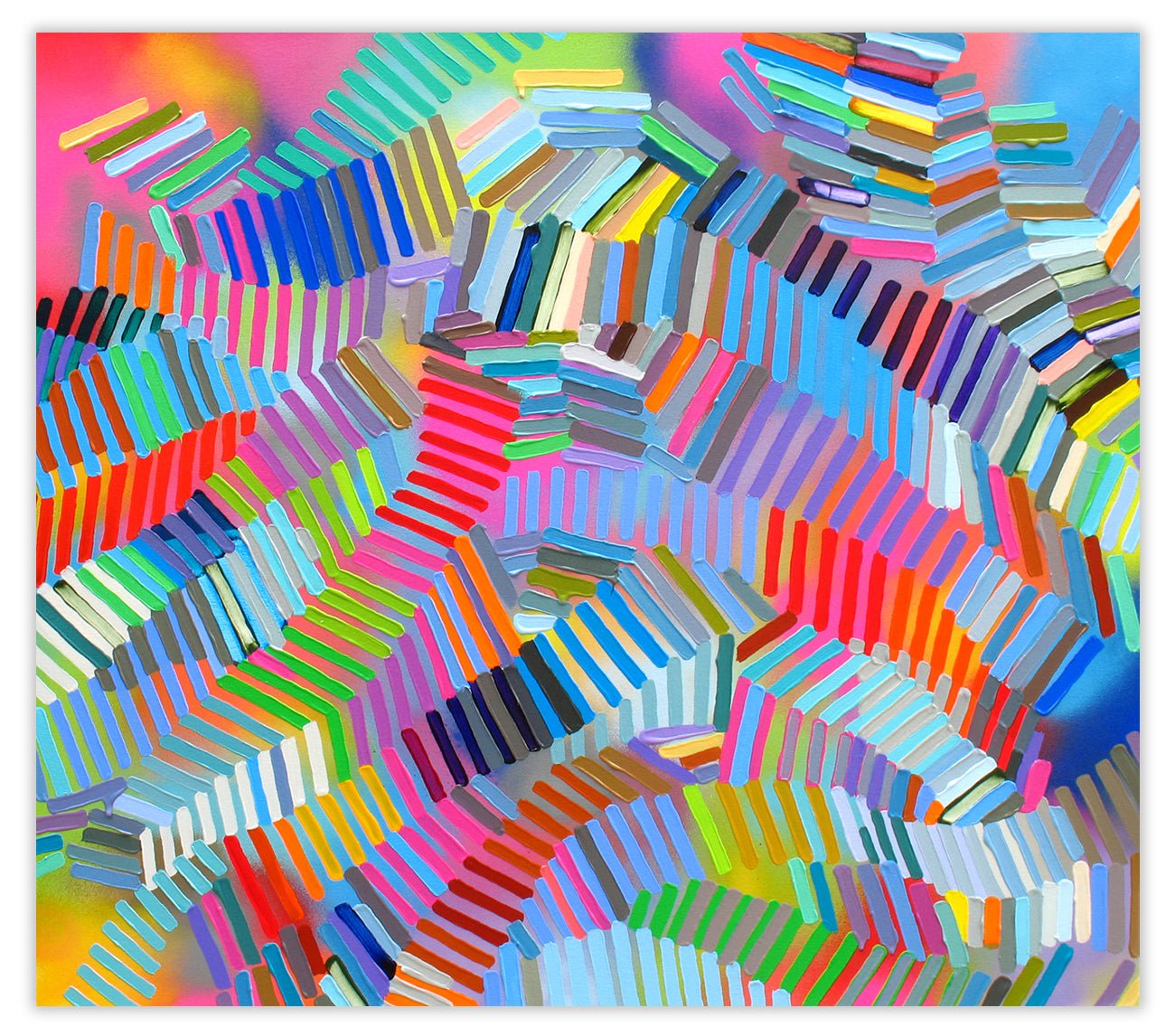 Negotiation 2 - Martina Nehrling - Abstract Painting - Ideelart