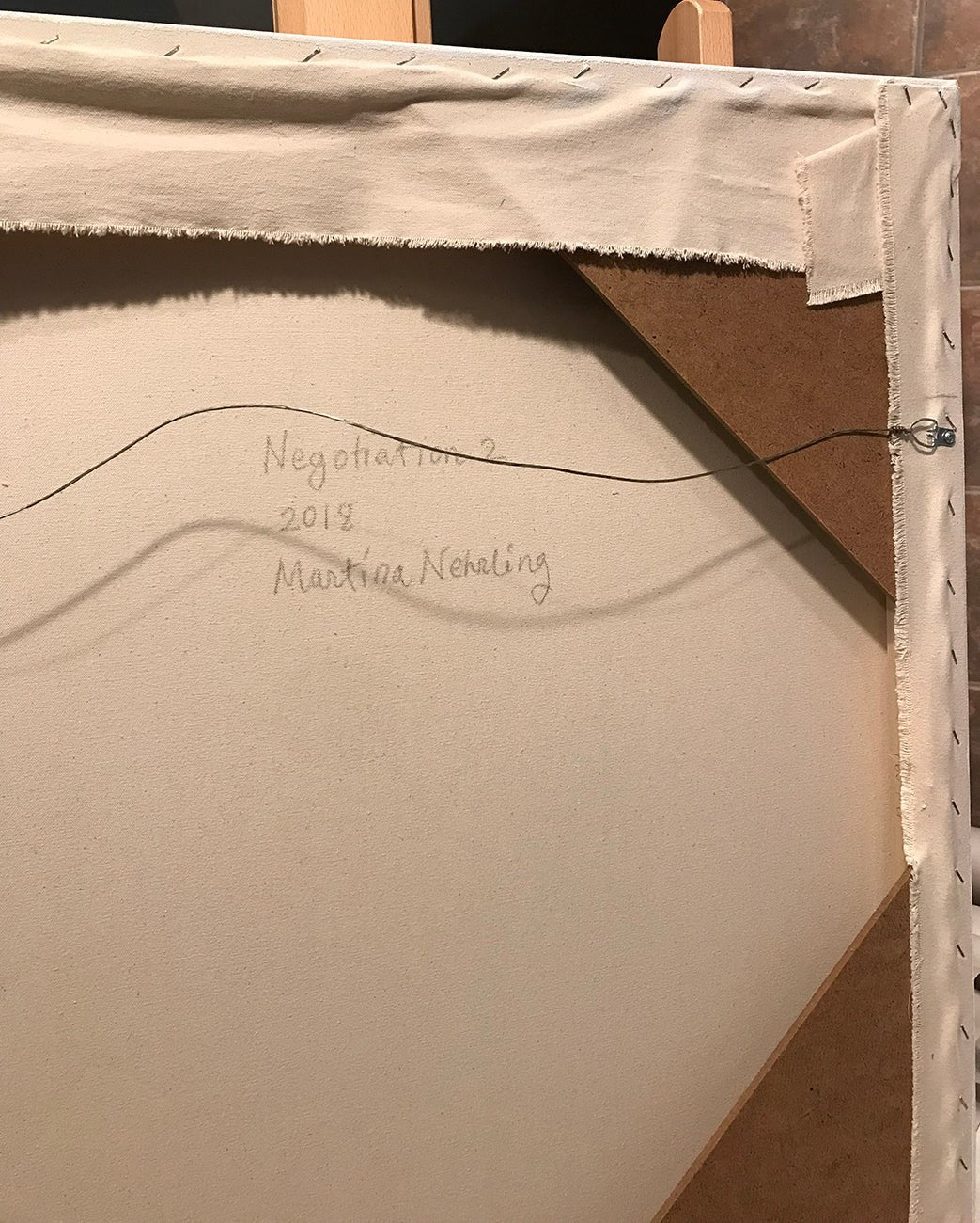 Negotiation 2 - Martina Nehrling - Abstract Painting - Ideelart