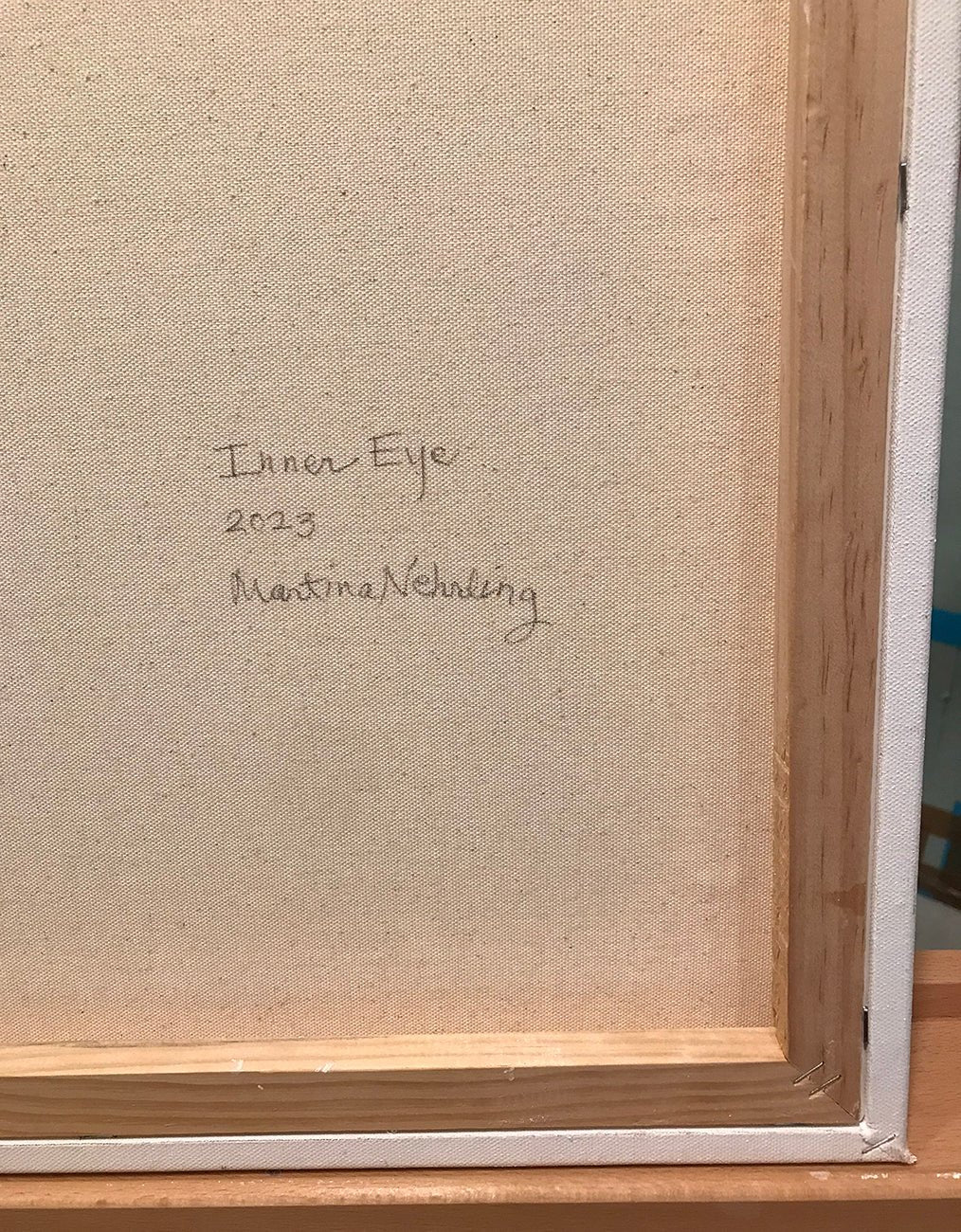 Inner Eye - Martina Nehrling - Abstract Painting - Ideelart