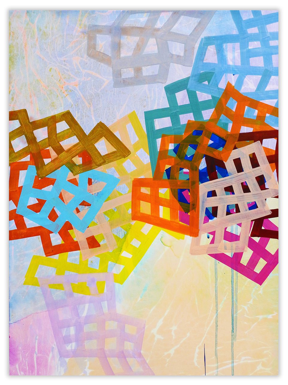 Inner Eye - Martina Nehrling - Abstract Painting - Ideelart