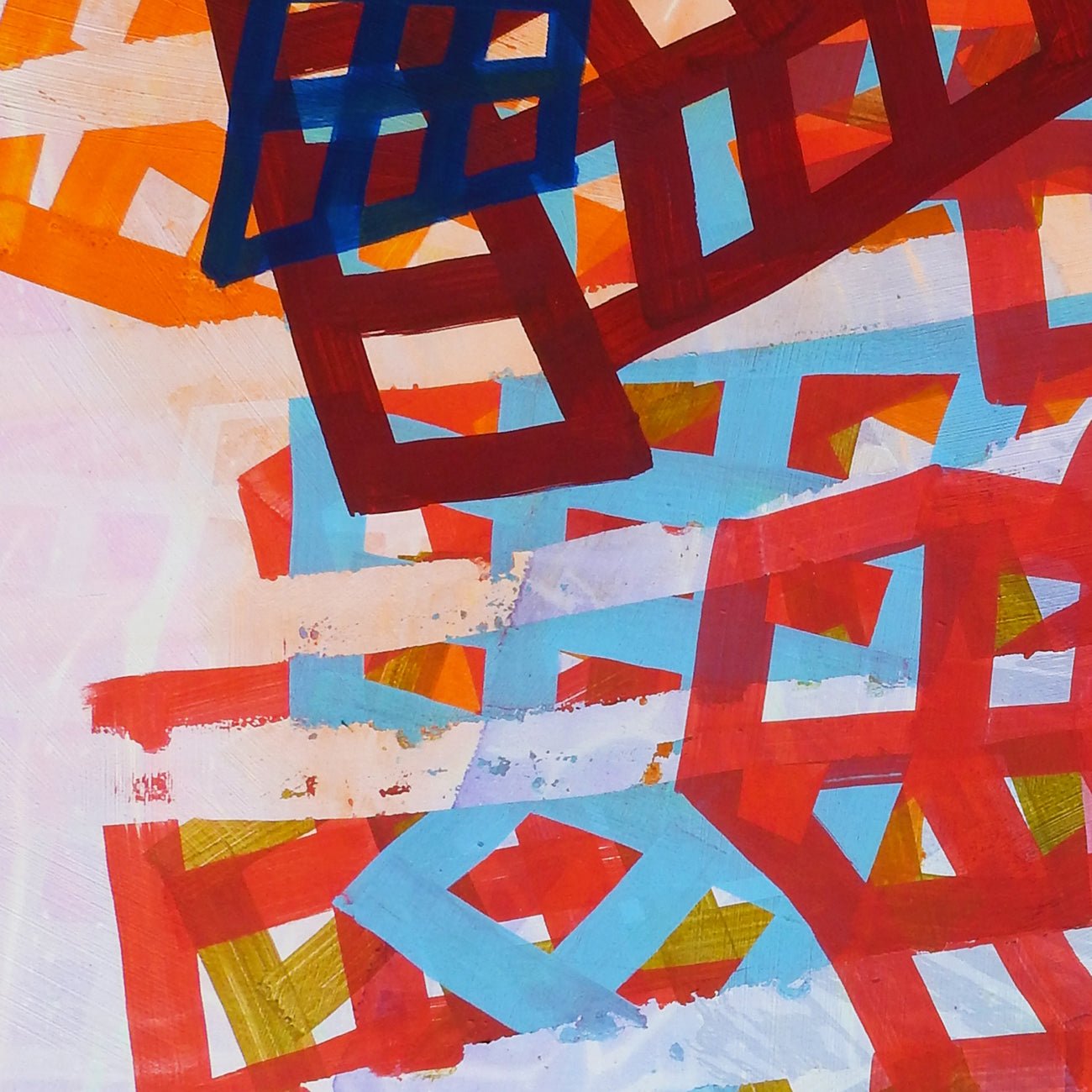 A Fey Mood - Martina Nehrling - Abstract Painting - Ideelart