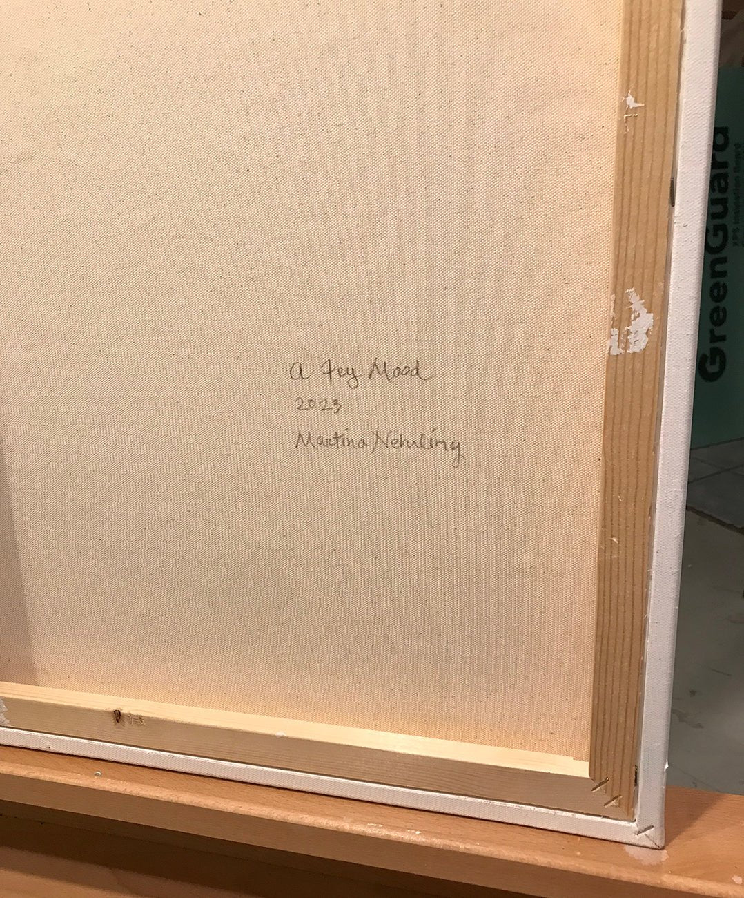 A Fey Mood - Martina Nehrling - Abstract Painting - Ideelart