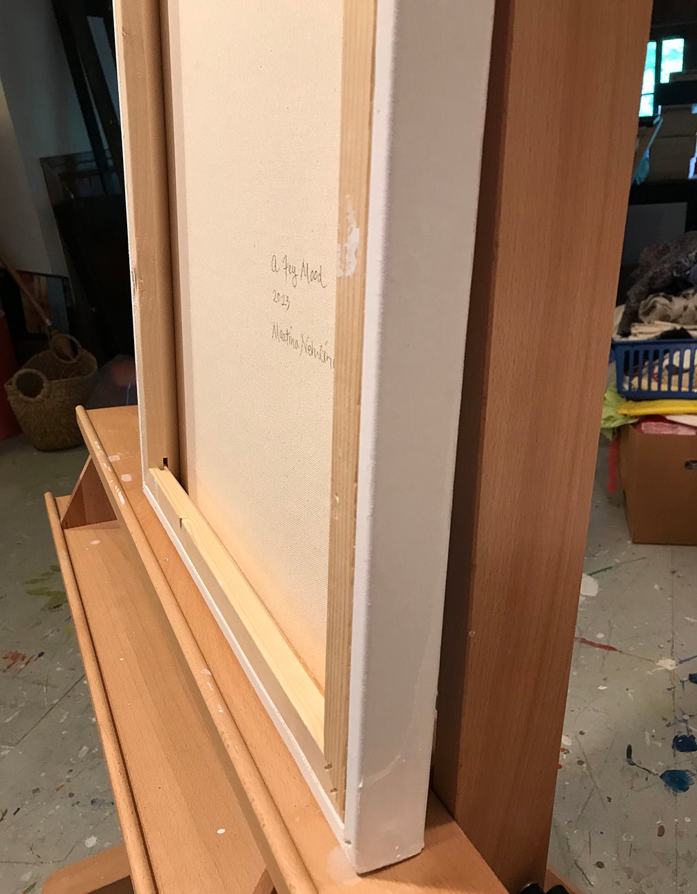 A Fey Mood - Martina Nehrling - Abstract Painting - Ideelart