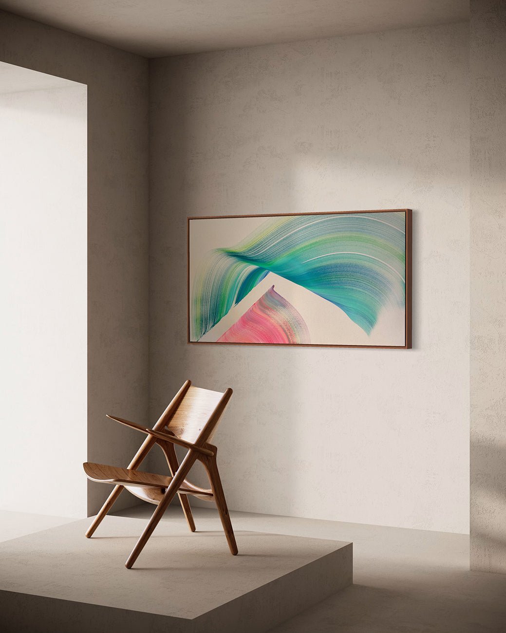 Into Eternity - Nikolaos Schizas - Abstract Painting - Ideelart