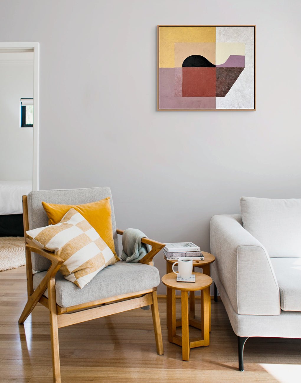 Siesta Song - Jeremy Annear - Abstract Painting - Ideelart