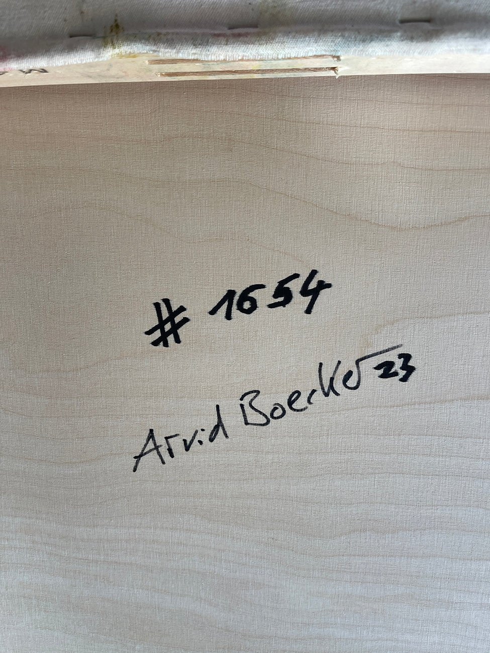 1654 - Arvid Boecker - Abstract Painting - Ideelart