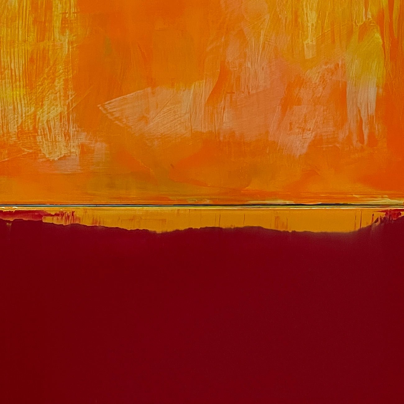 1654 - Arvid Boecker - Abstract Painting - Ideelart