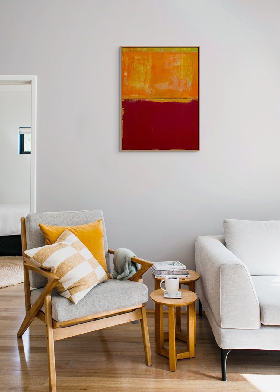 1654 - Arvid Boecker - Abstract Painting - Ideelart