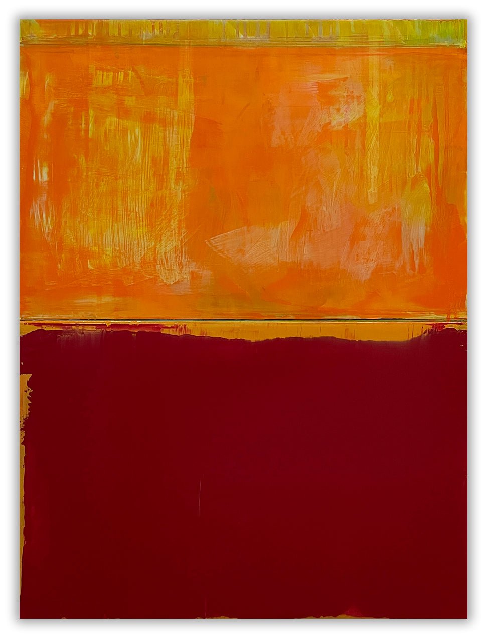 1654 - Arvid Boecker - Abstract Painting - Ideelart