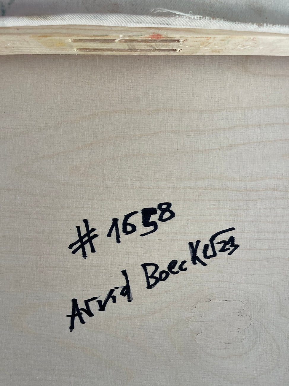 1658 - Arvid Boecker - Abstract Painting - Ideelart