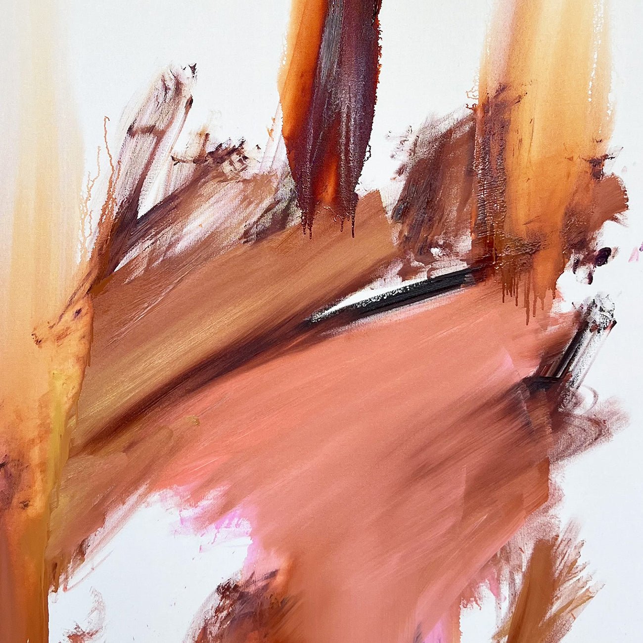 Eyes Didn't Let Me Open - Tommaso Fattovich - Abstract Painting - Ideelart